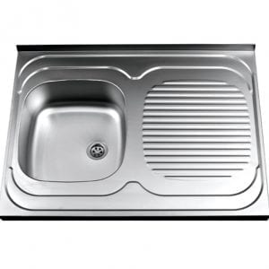 Leva nasadna sudopera 800×600 – Metalac