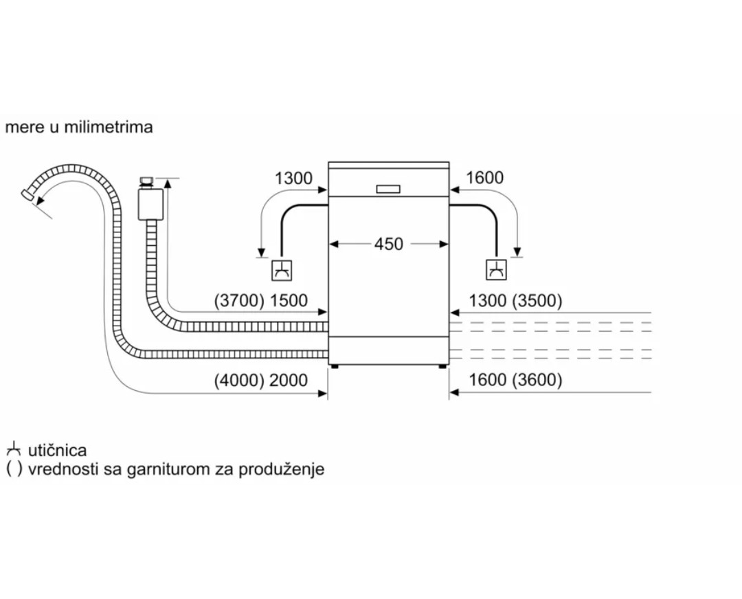 Samostojeća mašina za pranje sudova Bosch SPV2HKX42E (5)