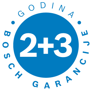 Garancija 2+3 godine za Bosch